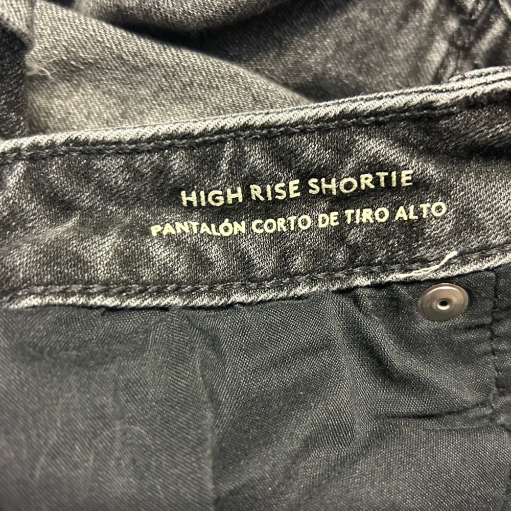 High Rise Denim shorts - Picture 4 of 4